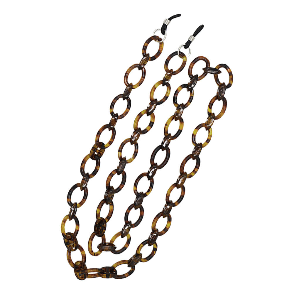 Mask Chain Holder - Parlak Şeffaf Akrilik Yüz Maskesi Askısı