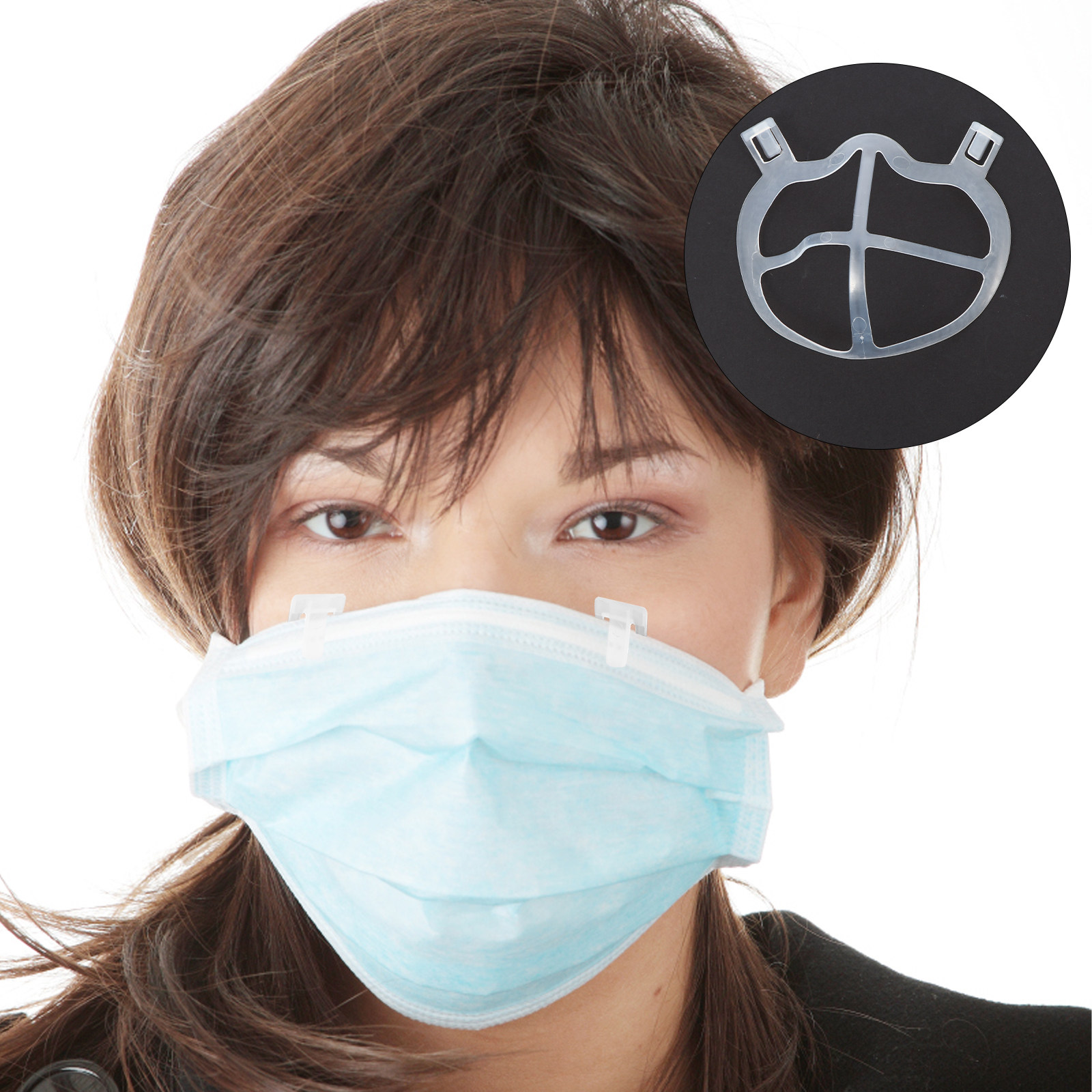 10 Adet Hafif Kokusuz Silikon  - Silicone Mask Bracket incelemesi ve fiyatı