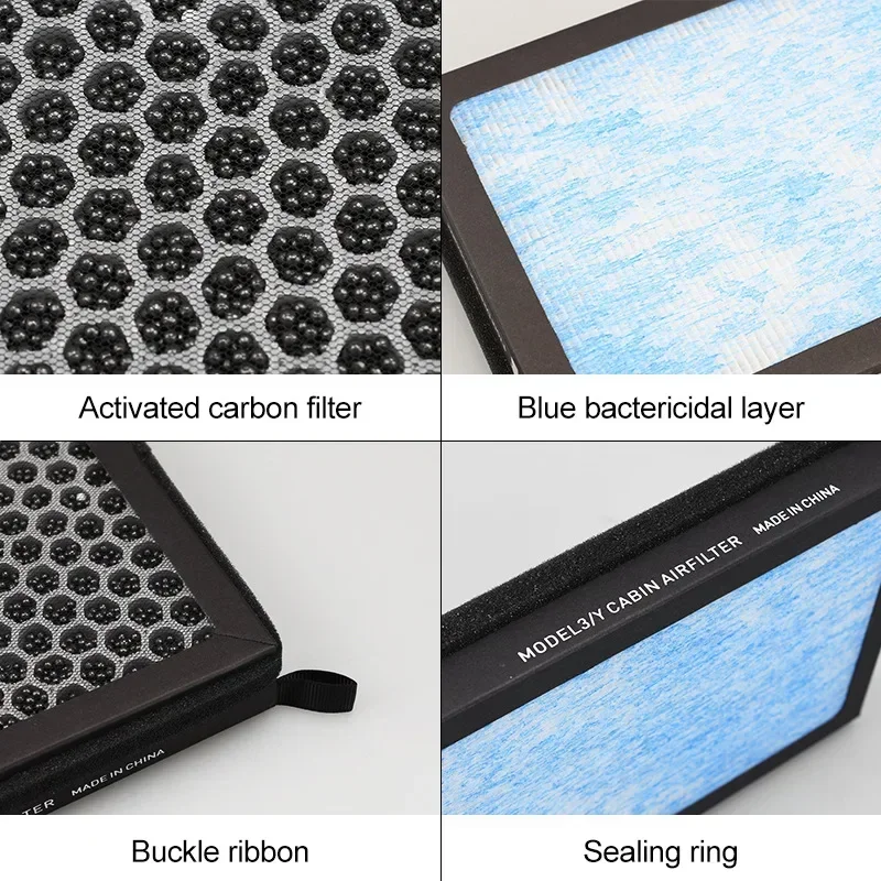Tesla Model 3 için Model Y Ard - Filter Replacement N95 incelemesi ve fiyatı